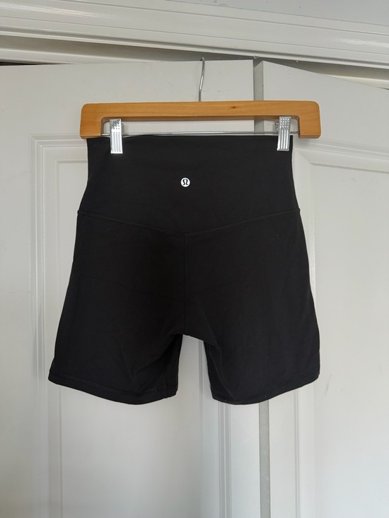 lululemon athletica Pants - lululemon athletica Black Align Biker Shorts